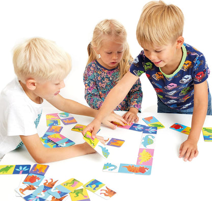 Banana Panda- Panda Puzzles, Dino Dominoes 2+ (49165