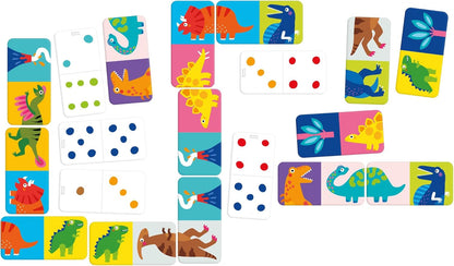 Banana Panda- Panda Puzzles, Dino Dominoes 2+ (49165