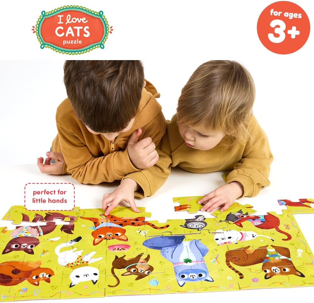 Banana Panda 49288 Bodenpuzzle, Mehrfarbig, 26" x 12.6"