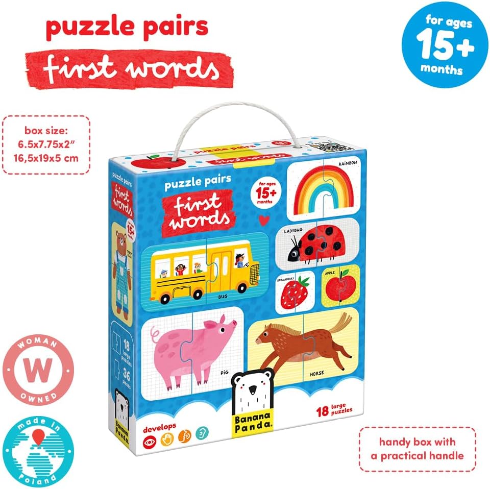 Banana Panda 49261 Puzzle-Paare, Mehrfarbig
