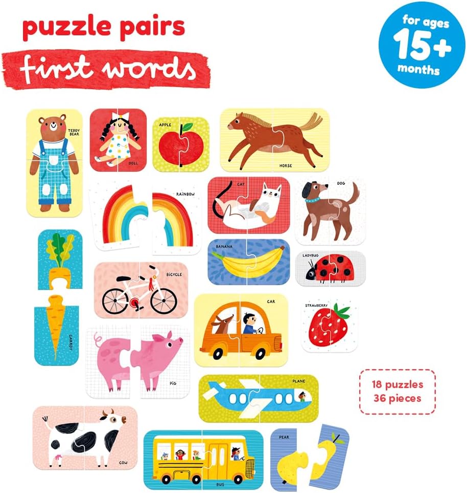 Banana Panda 49261 Puzzle-Paare, Mehrfarbig
