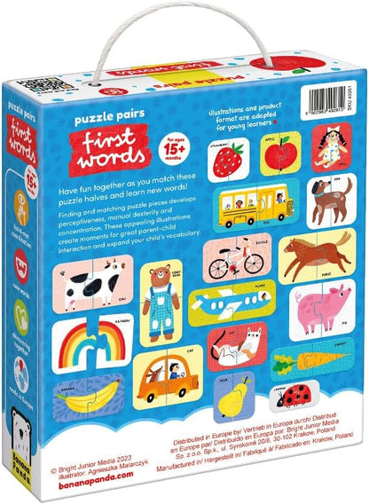 Banana Panda 49261 Puzzle-Paare, Mehrfarbig