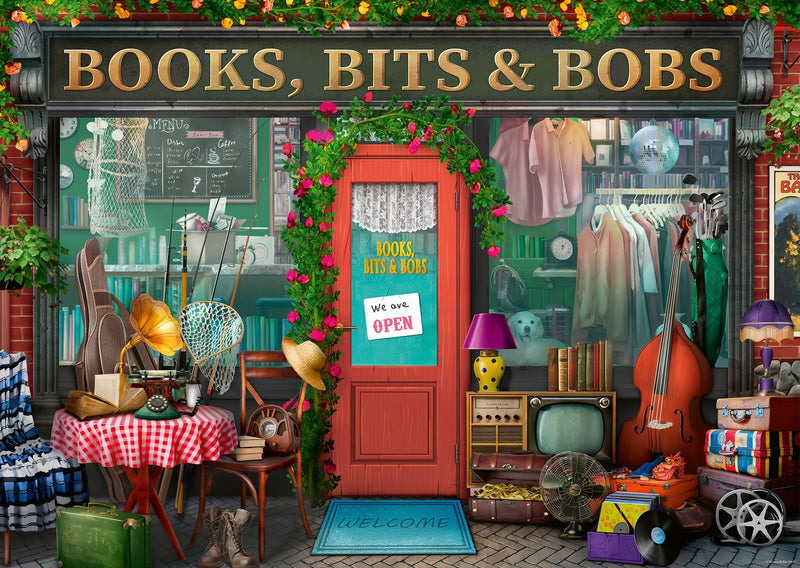 Ravensburger Books, Bit's & Bobs 1000 Piece Jigsaw Puzzle for Adults - 12000284 - Handcrafted Tooling, Made in Germany, Every Piece Fits Together Perfectly