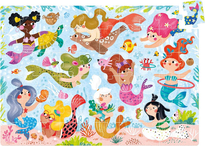 Magical Jumbo Puzzle Mermaids 4+ Floor Puzzle