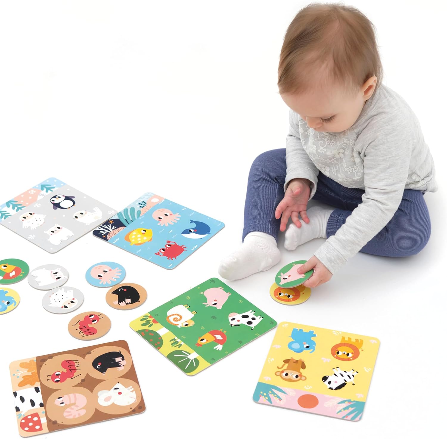 Banana Panda- Panda Puzzles, Color mar, Habitat Bingo 2+ (49164