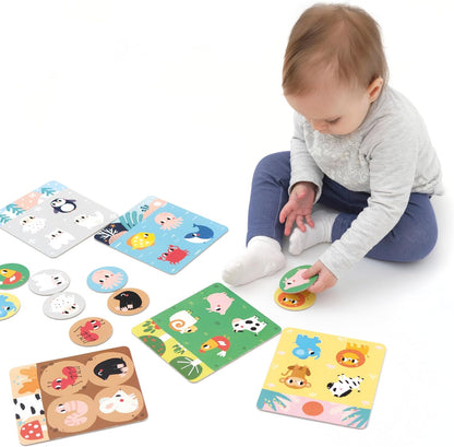 Banana Panda- Panda Puzzles, Color mar, Habitat Bingo 2+ (49164