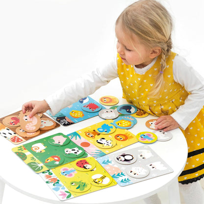 Banana Panda- Panda Puzzles, Color mar, Habitat Bingo 2+ (49164