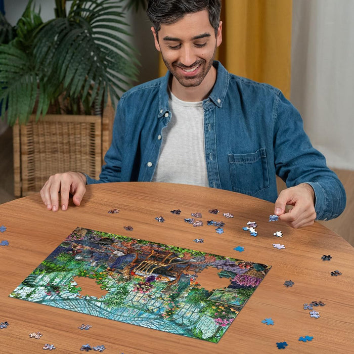 Ravensburger Greenhouse Mornings 500 Teile Puzzle für Erwachsene - 12000207 - Handwerkliches Werkzeug, Made in Germany, jedes Teil passt perfekt zusammen
