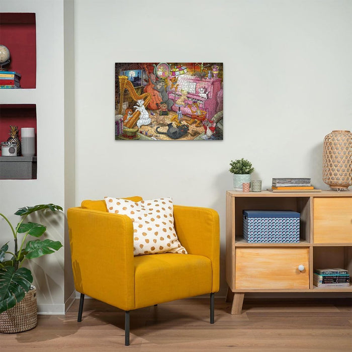 Ravensburger - Jigsaw rompecabezas Disney Aristocats, 1000 piezas. 120007537