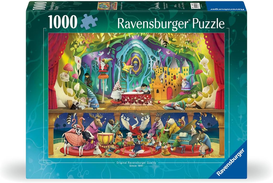 Ravensburger- Blanche-Neige et 7 nains 1000p Puzzle, Multicolor (12000827