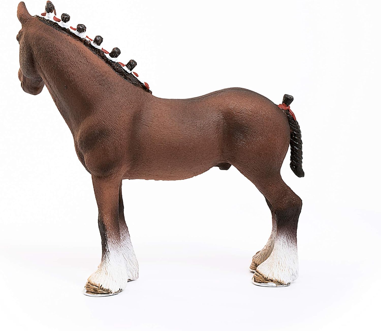 SCHLEICH 13808 Clydesdale gelding Farm World Toy Figurine for children aged 3-8 Years