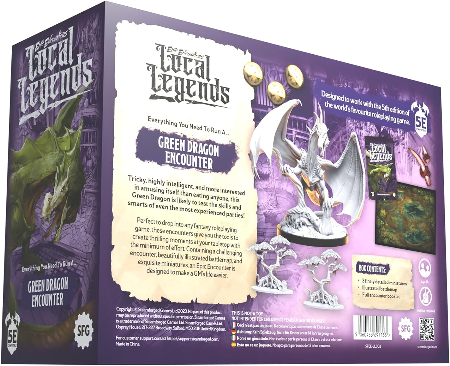Steamforged Games Epic Encounters - Local Legends (Green Dragon