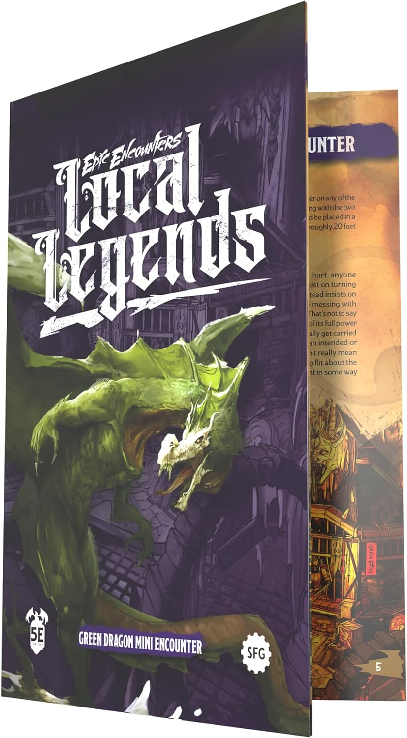 Steamforged Games Epic Encounters - Local Legends (Green Dragon