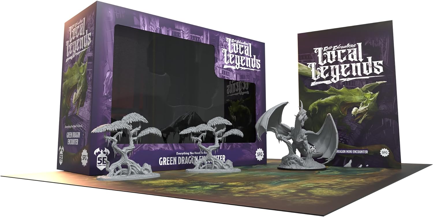 Steamforged Games Epic Encounters - Local Legends (Green Dragon