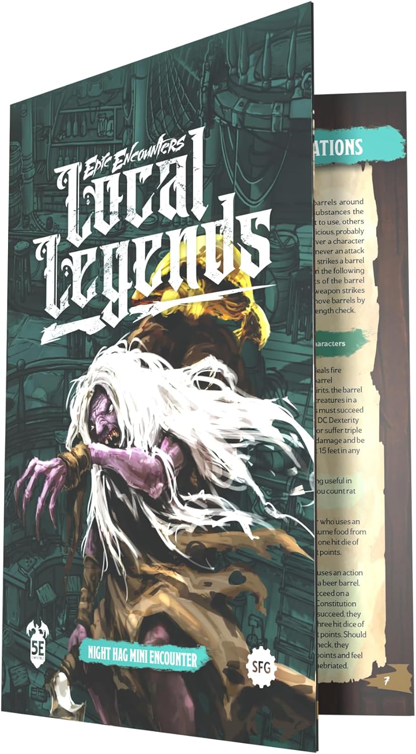 Steamforged Games Epic Encounters - Local Legends (Night Hag
