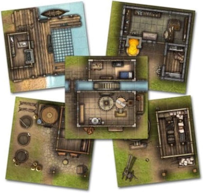 Map Tiles Villages