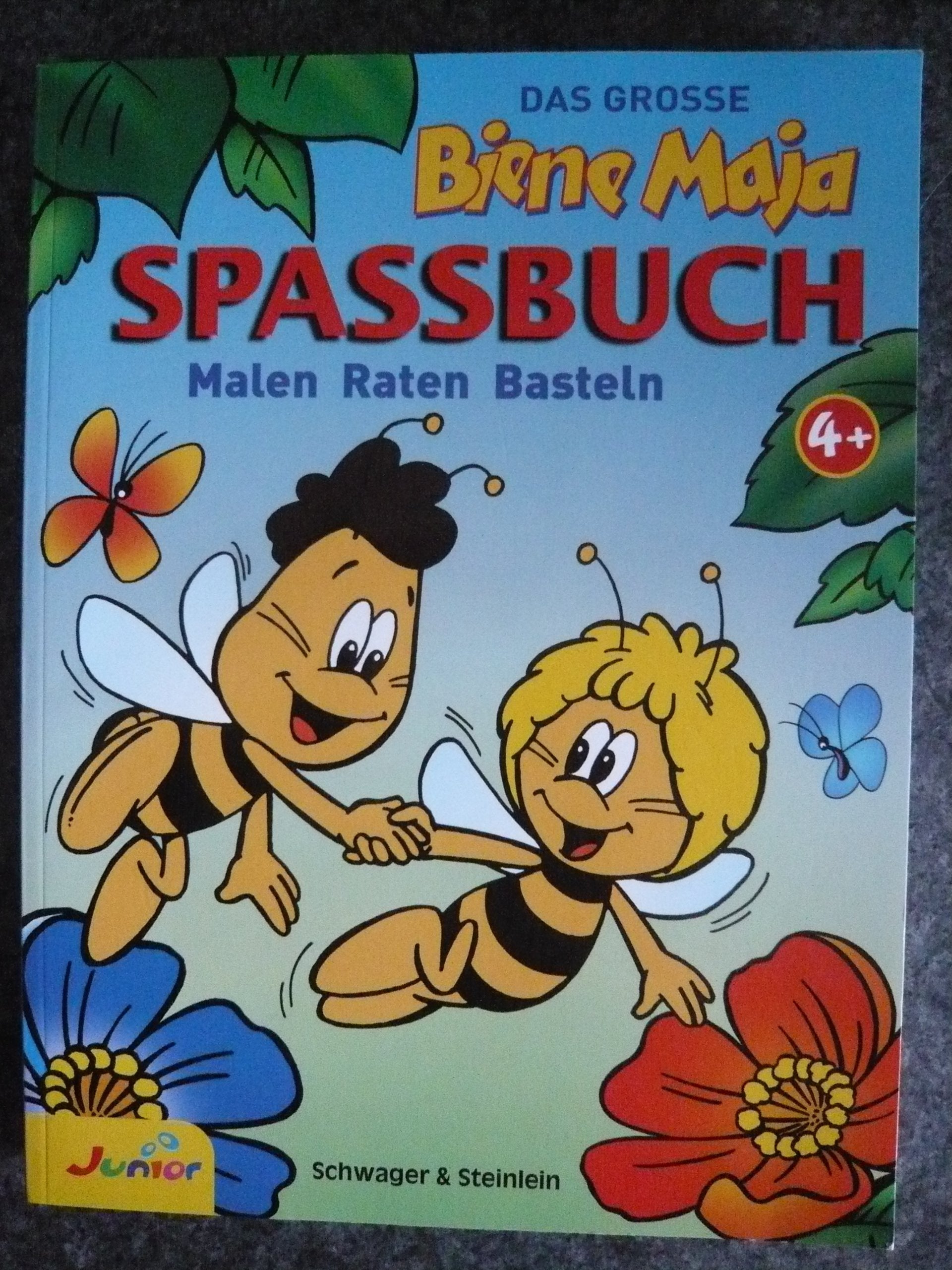 Das grosse Biene Maja Spassbuch - Malen Raten Basteln