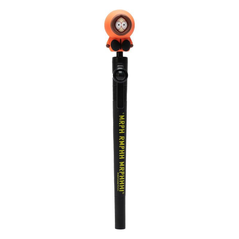 South Park biros, fidget pen with stick-on figure, pen in merchandise
