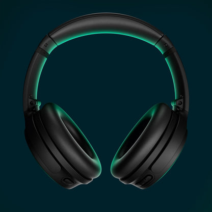 Bose QuietComfort Wireless Noise Cancelling Headphones, Bluetooth Over Ear Headphones with Up To 24 Hours of Battery Life