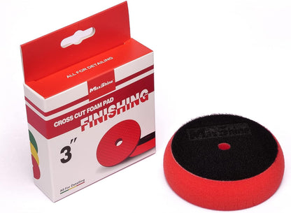 ShineMaster 80-90x25mm Red Spider Oppervlak Foam Afwerking Pad