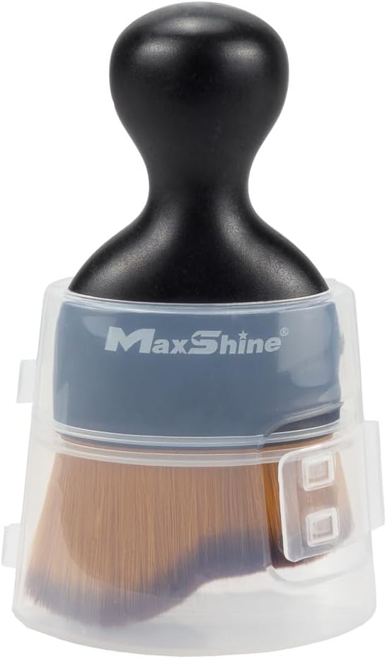 Maxshine Ultrazachte borstel (klein) superzachte borstelborstel - Professionele detailborstels voor interieur, buitenkant, lederen stoelen, motorruimte, wiel - detailborstels voor premium