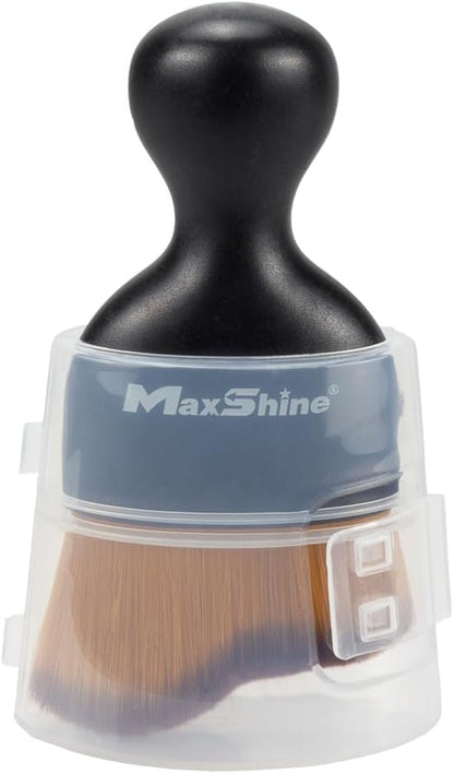 Maxshine Ultrazachte borstel (klein) superzachte borstelborstel - Professionele detailborstels voor interieur, buitenkant, lederen stoelen, motorruimte, wiel - detailborstels voor premium