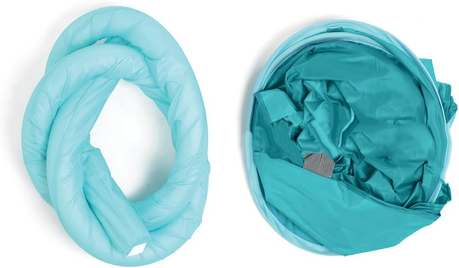 LUDI - Abribaby blau – Zelt mit UV-Schutz – schützt vor Wind und Sonne – Schutz und Planschbecken – ab der Geburt