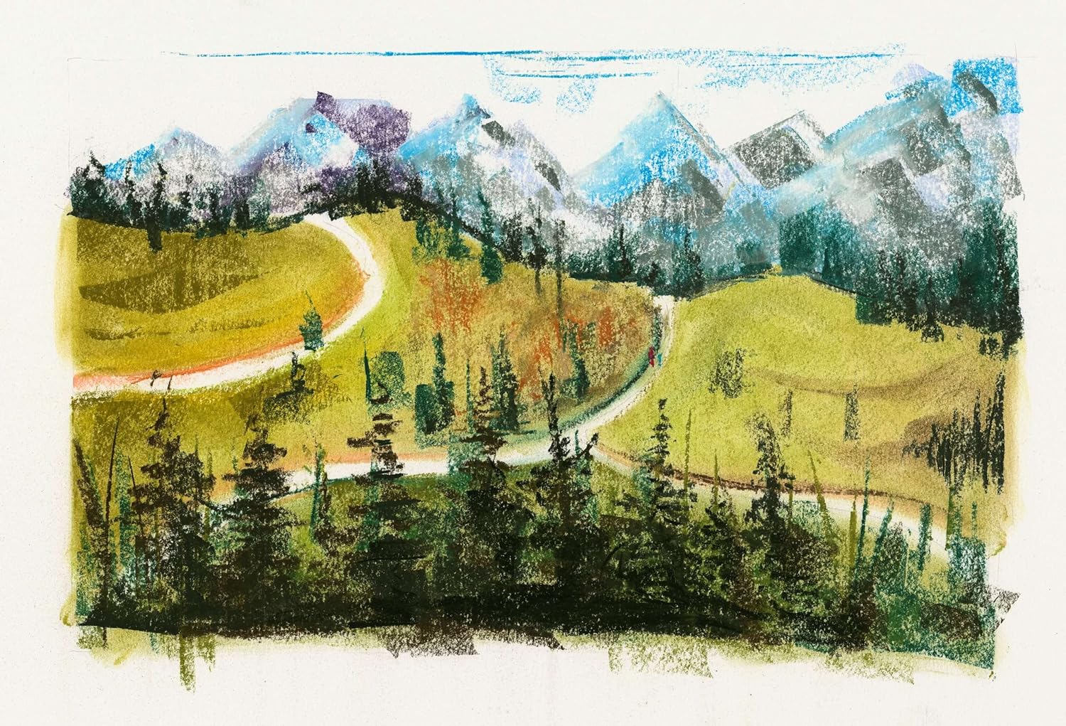 Faber Castell Pastelkrijt Faber Castell Creative - Studio softpastel 12 delig etu