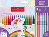 Faber-Castell Fibre-tip pen Castle unicorn 18plus6
