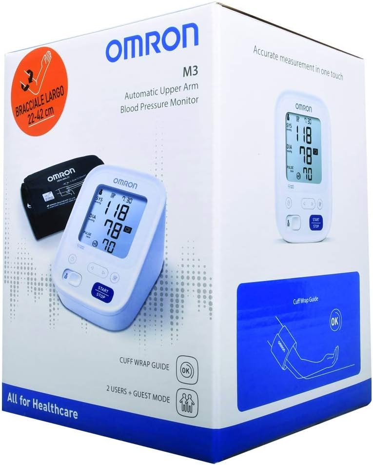 Omron - M3 Blood Pressure Monitor - 5 Years Warranty