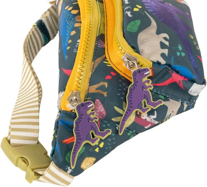 Floss and Rock Belt Bag, Dinosaur, 11.4-inches Length, Kid's Bags and Accessories, Multicolor