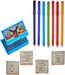Multiprint Box 4 Stamps for Kids Bing, 100% Made in Italy, Personalized Stamps for Children, in Wood and Natural Rubber, Non-toxic Washable Ink, Gift Idea, art.27987