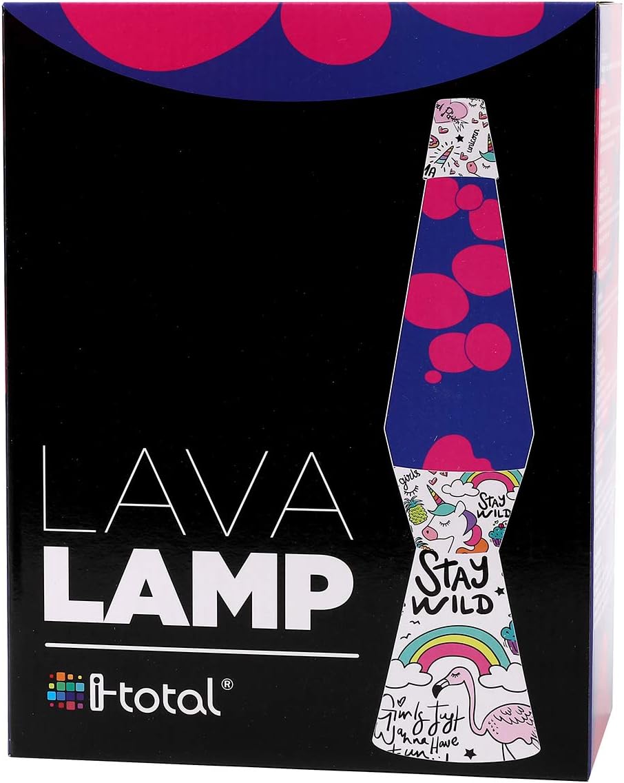 Itotal - Lava Lamp 36 Cm - Unicorn (Xl1768)