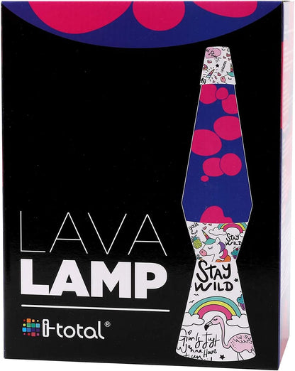 Itotal - Lava Lamp 36 Cm - Unicorn (Xl1768)