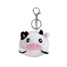 I-TOTAL® - Sleutelhanger met haak, schattig pluche dier, 10 x 11 x 9 cm Koe
