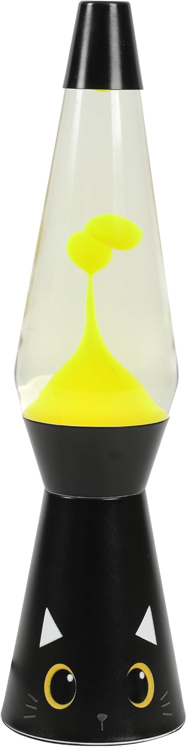 I-TOTAL - Lava Lamp Magma/Lava Lamp Black Cat