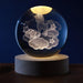 Itotal - Crystal Ball Lamp Small - Unicorn (Xl2723)