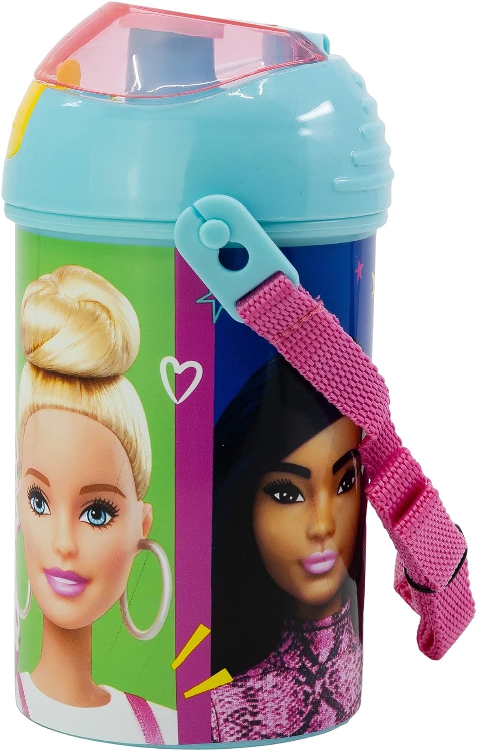Stor - Pop-Up Drinking Bottle - Barbie  (15969)
