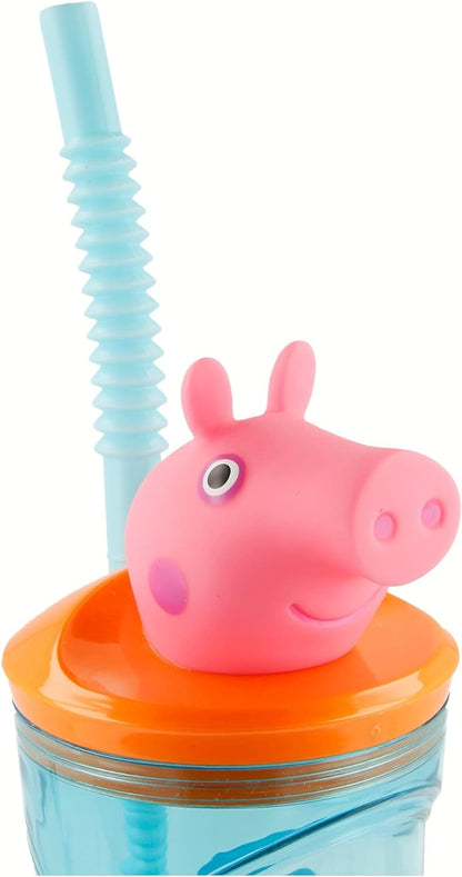 `Stor - Glass, 3D Figure - Peppa Pig (48666)`