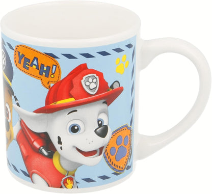 Kids Becher aus Keramik, 200 ml, mit Box | Paw Patrol Boy Icons