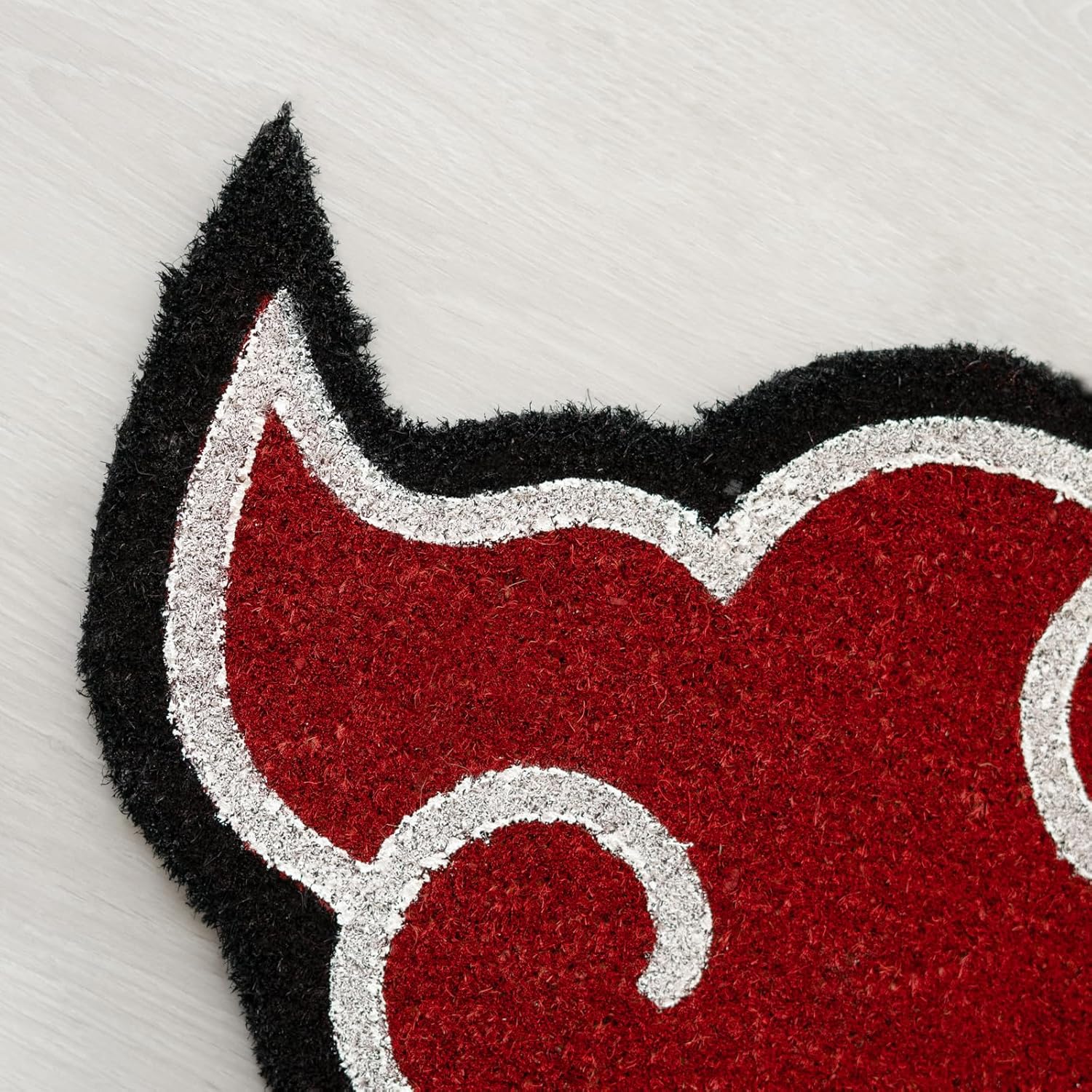 Grupo Erik Naruto Shippuden Akatsuki Door Mat | 15.7 x 23.6 inches - 40 x 60 cm | Coconut Coir | Eco Friendly 100% | Indoor Door Mat & Outdoor Door Mat | Naruto Manga Naruto Akatsuki