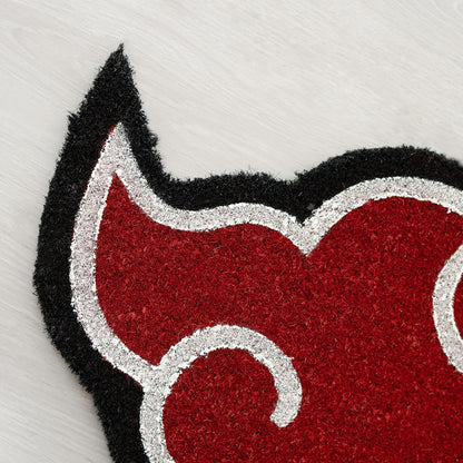 Grupo Erik Naruto Shippuden Akatsuki Door Mat | 15.7 x 23.6 inches - 40 x 60 cm | Coconut Coir | Eco Friendly 100% | Indoor Door Mat & Outdoor Door Mat | Naruto Manga Naruto Akatsuki