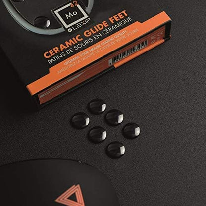 LEXIP GAMING - MO42 - SET OF 6 CERAMIC GLIDE FEET FOR MOUSE (PC