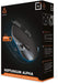 Lexip - Np93 Alpha Gaming Mouse - with internal 2-axis joystick - ultimate glide with ceramic pads + adjustable weight + 12 programmable buttons, Black