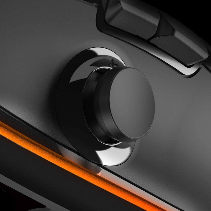 LEXIP - Np93 Alpha Gaming Mouse - met interne 2-assige joystick - ultieme glijvlucht met keramische pads + instelbaar gewicht + 12 programmeerbare toetsen