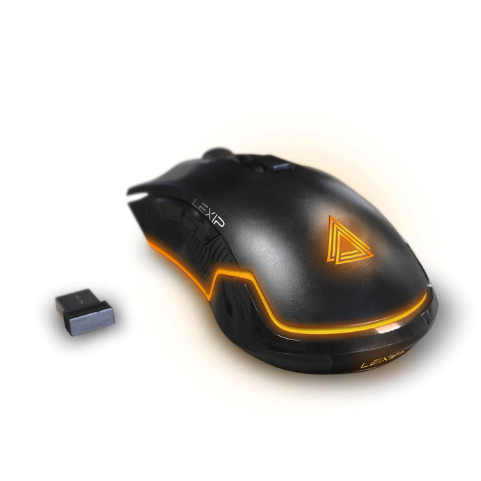 Lexip AR18 Aero Speed Gaming Muis, Zwart, JVAPCM00538