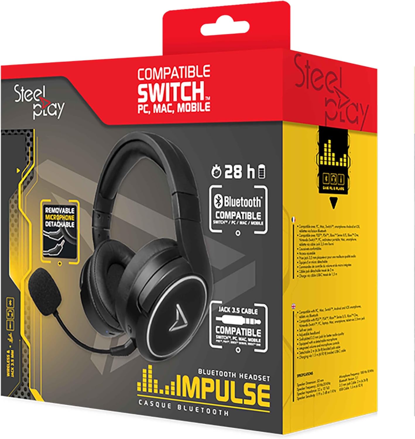 LEXIP - BLUETOOTH HEADSET - IMPULSE (MULTI