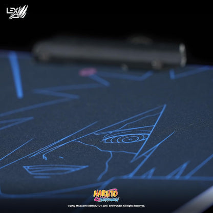 Lexip x Tsume - Naruto Shippuden muismat - LED-achtergrondverlichting - Hard met metalen frame - wrijvingsarm gestructureerd micro-oppervlak - antislip basis (Madara