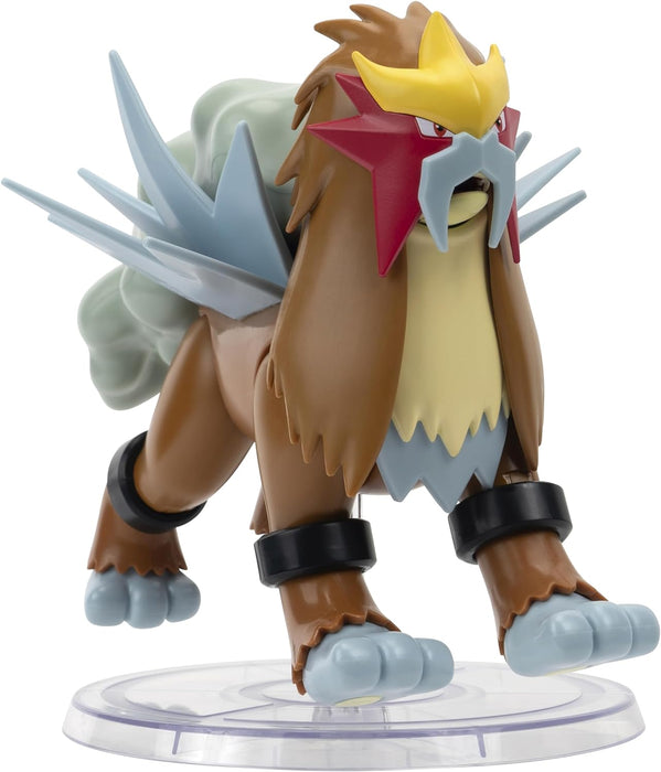 Pokémon Select Entei - 6-Inch Super-Articulated Figure with Over 15 Points of Articulation