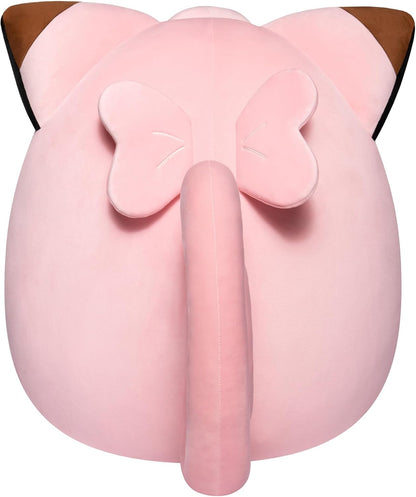 SQUISHMALLOWS SQPK00040 14-Inch Add Clefairy to Your Squad, Ultrasoft Stuffed Animal Medium, Official Kelly Toy Plush, Mutli